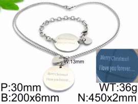 SS Jewelry Set(Most Women)