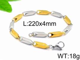 Stainless Steel Gold-plating Bracelet