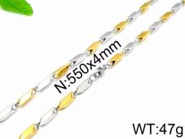 SS Gold-Plating Necklace