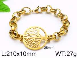 Stainless Steel Gold-plating Bracelet