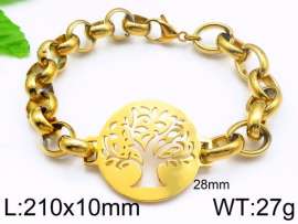 Stainless Steel Gold-plating Bracelet