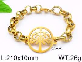 Stainless Steel Gold-plating Bracelet