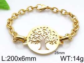 Stainless Steel Gold-plating Bracelet