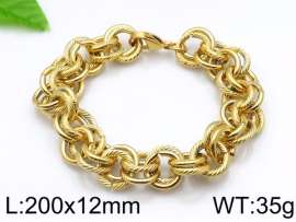 Stainless Steel Gold-plating Bracelet