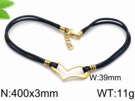 SS Gold-Plating Necklace