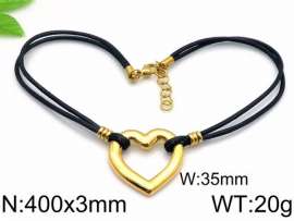 SS Gold-Plating Necklace