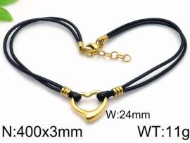 SS Gold-Plating Necklace