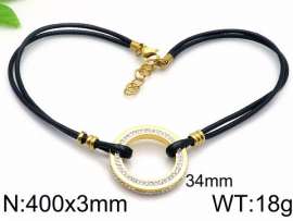 SS Gold-Plating Necklace