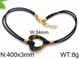 SS Gold-Plating Necklace