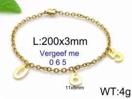 Stainless Steel Gold-plating Bracelet