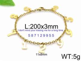 Stainless Steel Gold-plating Bracelet