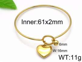 Stainless Steel Gold-plating Bangle