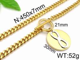 SS Gold-Plating Necklace