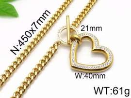 SS Gold-Plating Necklace