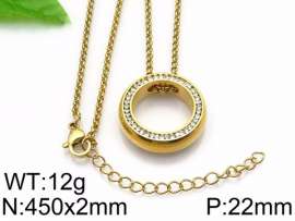 SS Gold-Plating Necklace