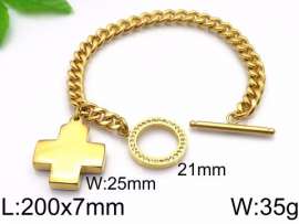 Stainless Steel Gold-plating Bracelet