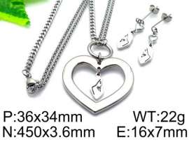 SS Jewelry Set(Most Women)
