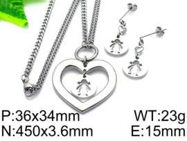 SS Jewelry Set(Most Women)