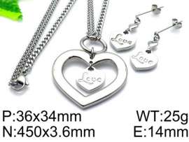 SS Jewelry Set(Most Women)