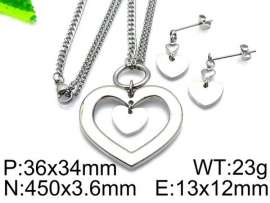 SS Jewelry Set(Most Women)