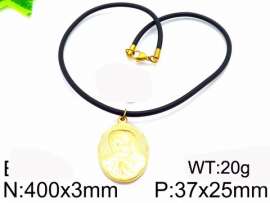 SS Gold-Plating Necklace