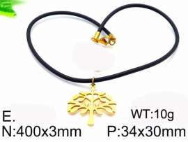 SS Gold-Plating Necklace