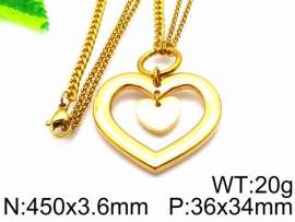 SS Gold-Plating Necklace
