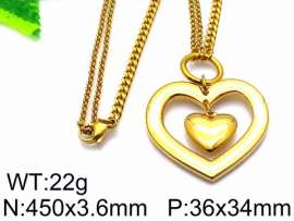 SS Gold-Plating Necklace