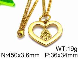 SS Gold-Plating Necklace