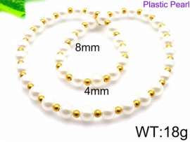 SS Gold-Plating Necklace