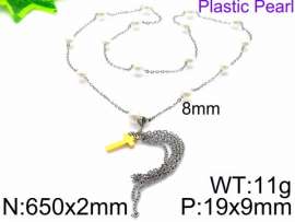 SS Gold-Plating Necklace