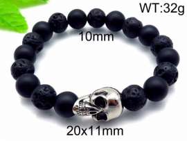 Stainless Skull Bracelet