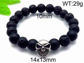 Stainless Skull Bracelet