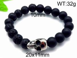 Stainless Skull Bracelet