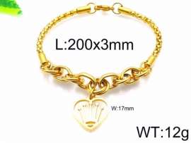 Stainless Steel Gold-plating Bracelet