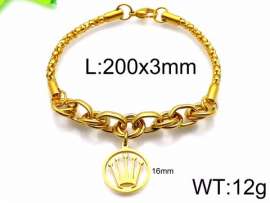 Stainless Steel Gold-plating Bracelet