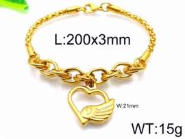 Stainless Steel Gold-plating Bracelet