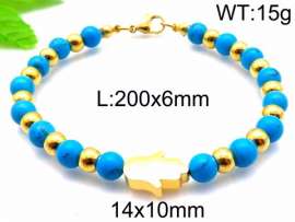 Stainless Steel Gold-plating Bracelet