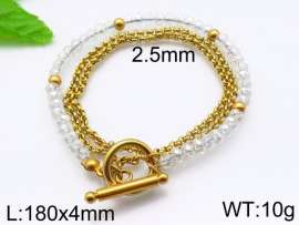 Stainless Steel Gold-plating Bracelet