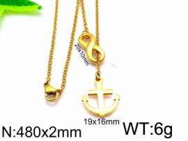 SS Gold-Plating Necklace