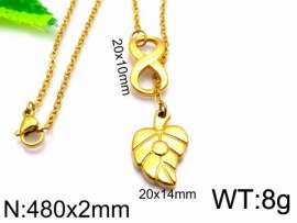 SS Gold-Plating Necklace