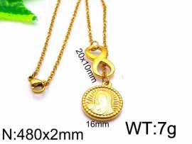 SS Gold-Plating Necklace