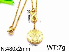 SS Gold-Plating Necklace