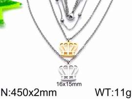SS Gold-Plating Necklace