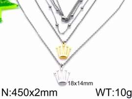 SS Gold-Plating Necklace
