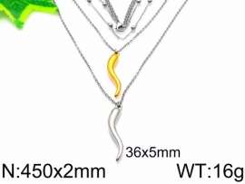 SS Gold-Plating Necklace