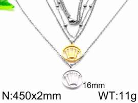 SS Gold-Plating Necklace