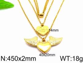 SS Gold-Plating Necklace