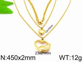 SS Gold-Plating Necklace