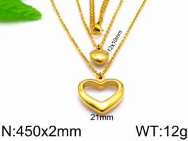 SS Gold-Plating Necklace